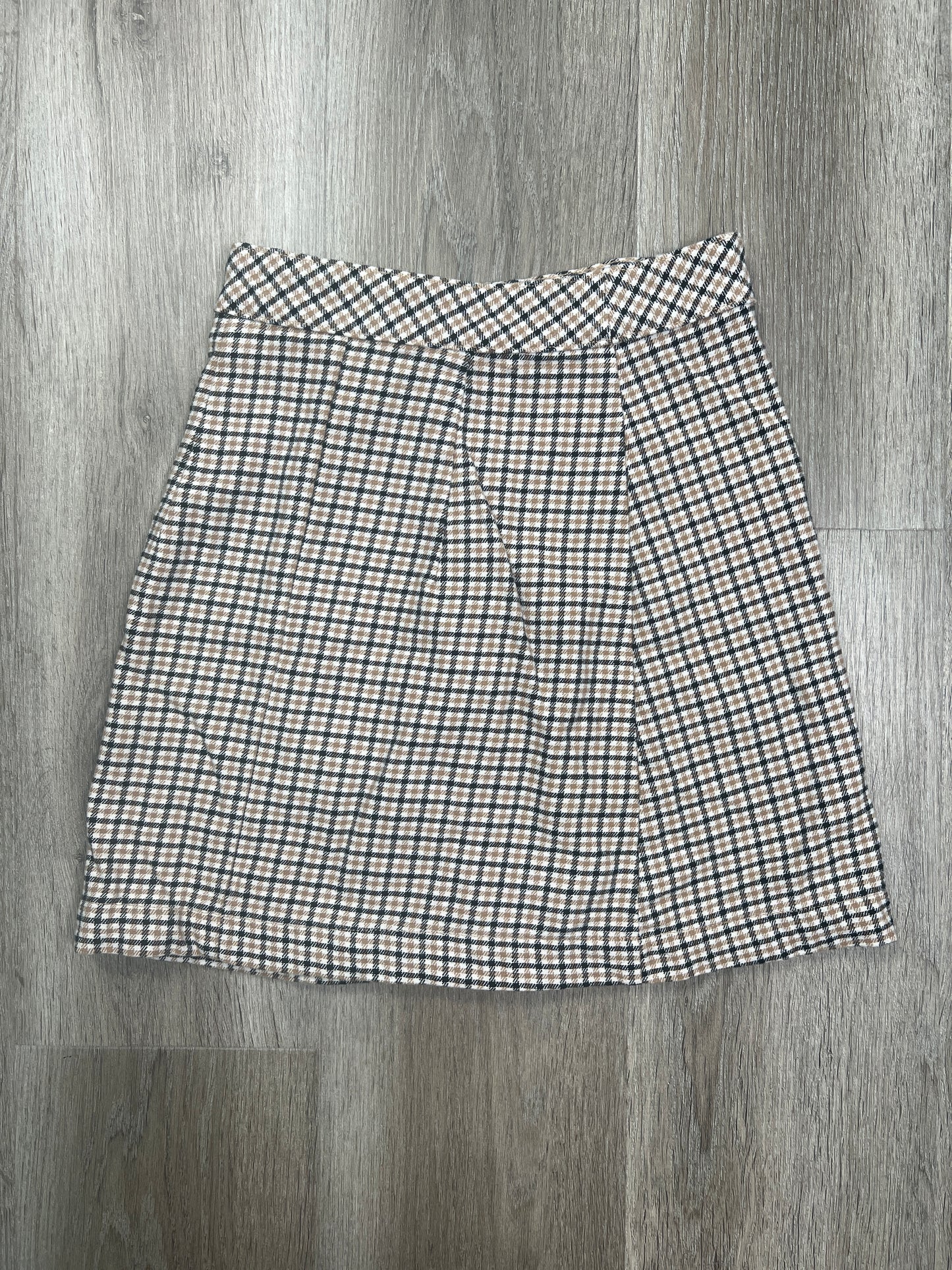 Plaid Pattern Skirt Mini & Short Divided, Size Xs