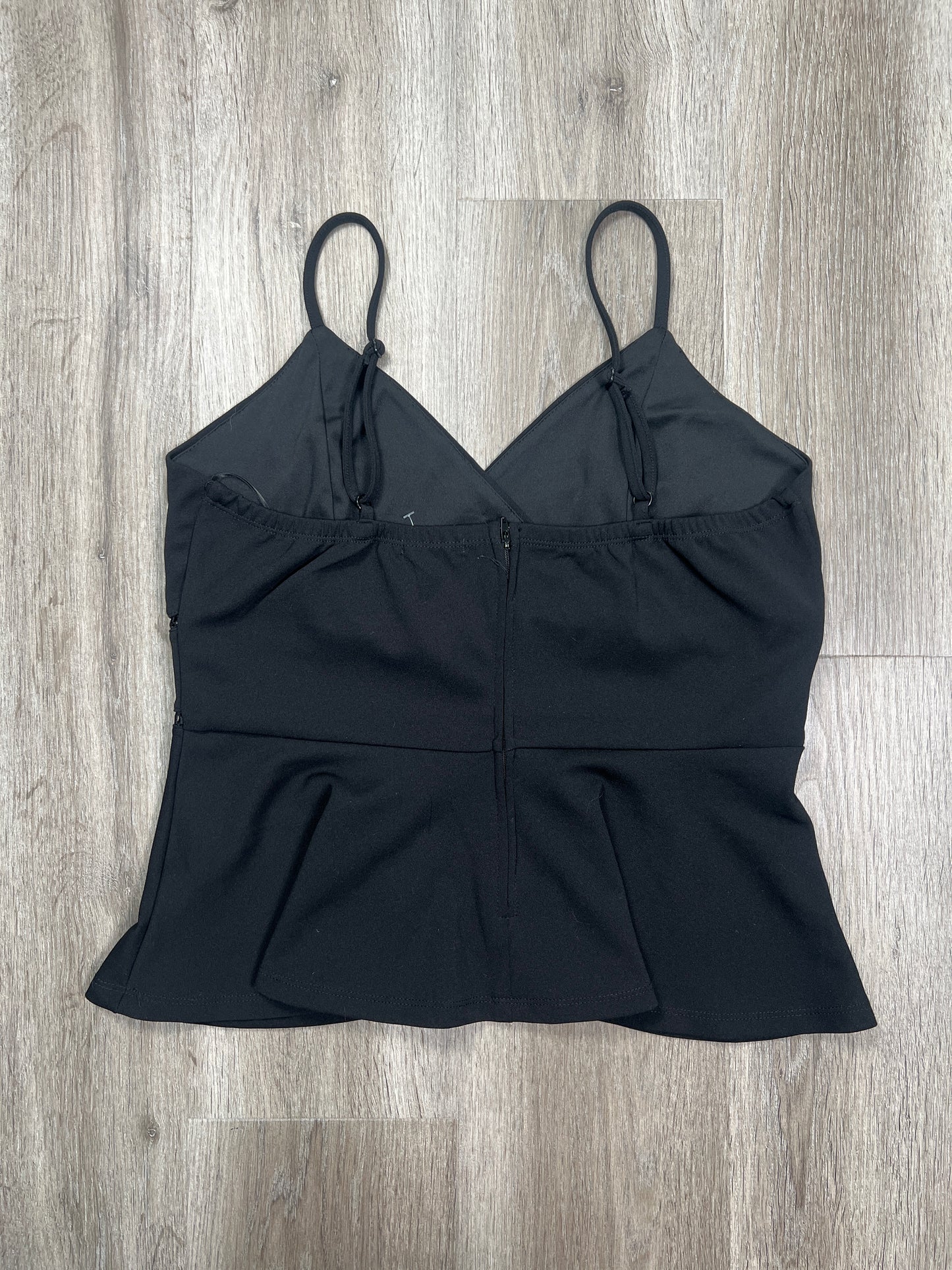 Black Blouse Sleeveless Mi Ami, Size Xl