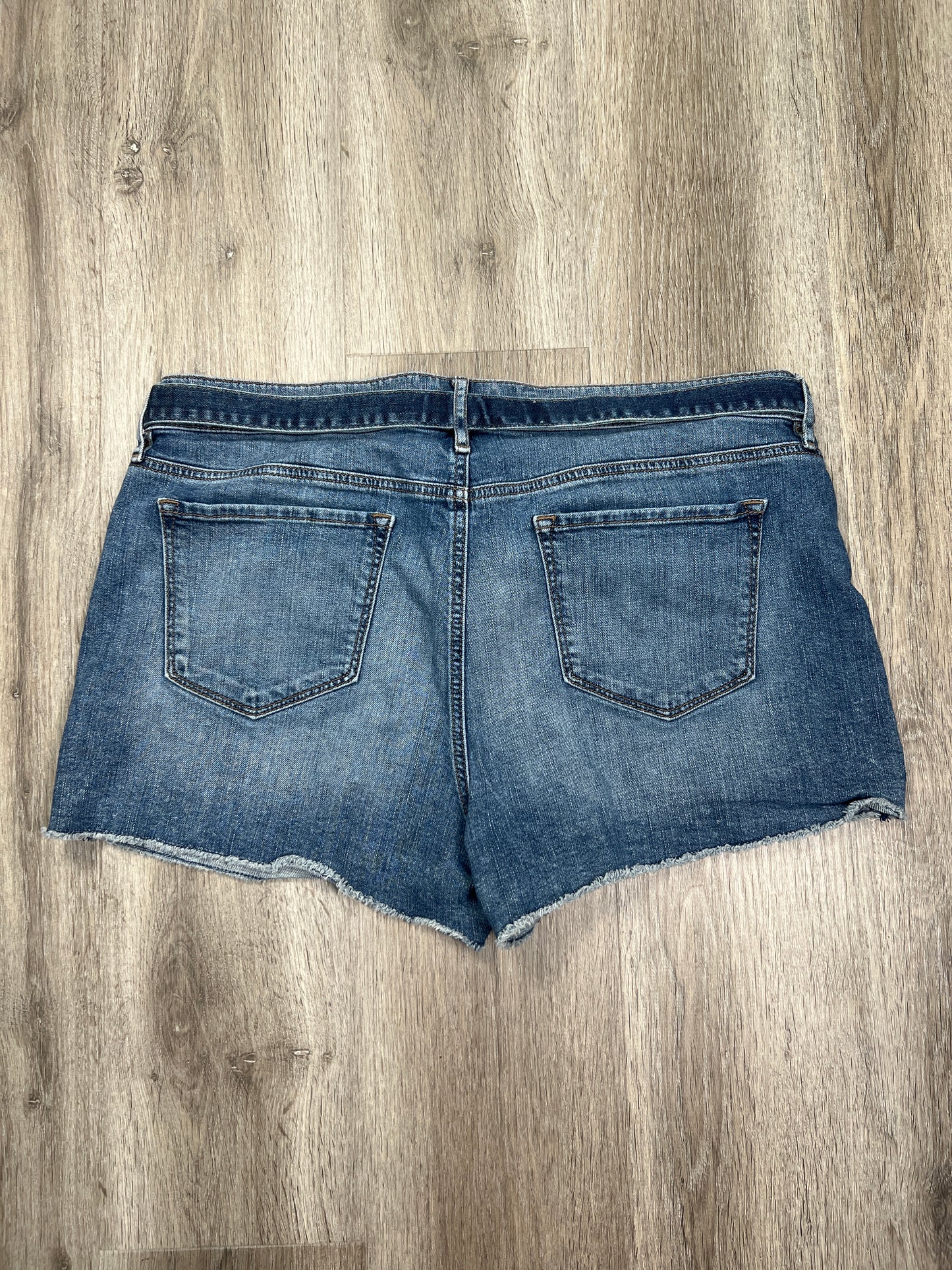 Blue Denim Shorts Loft, Size L