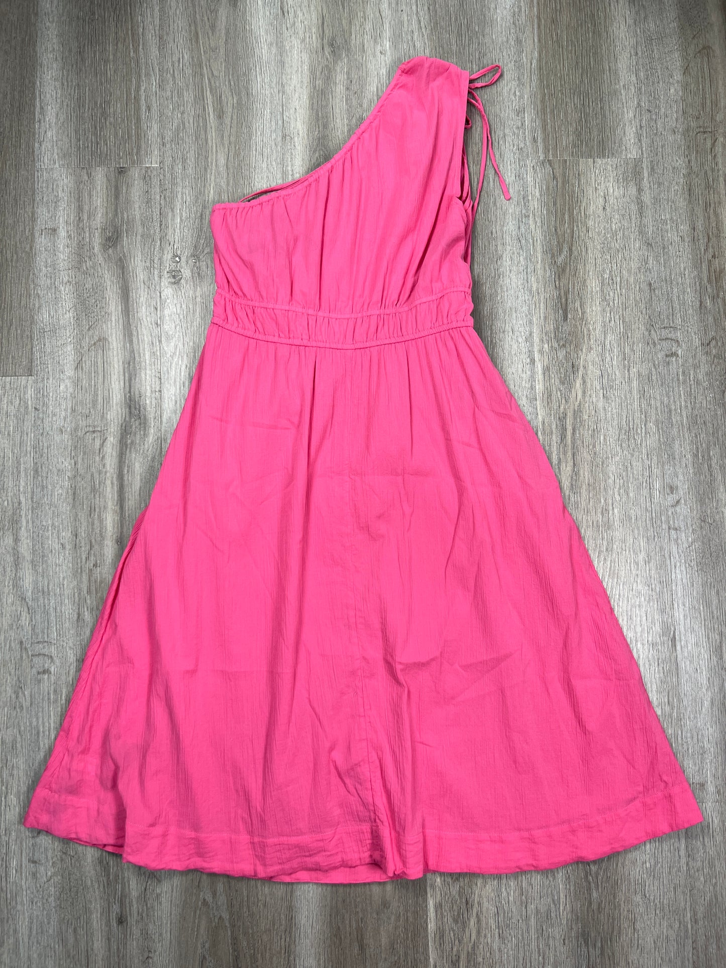 Pink Dress Casual Midi Free Assembly, Size L