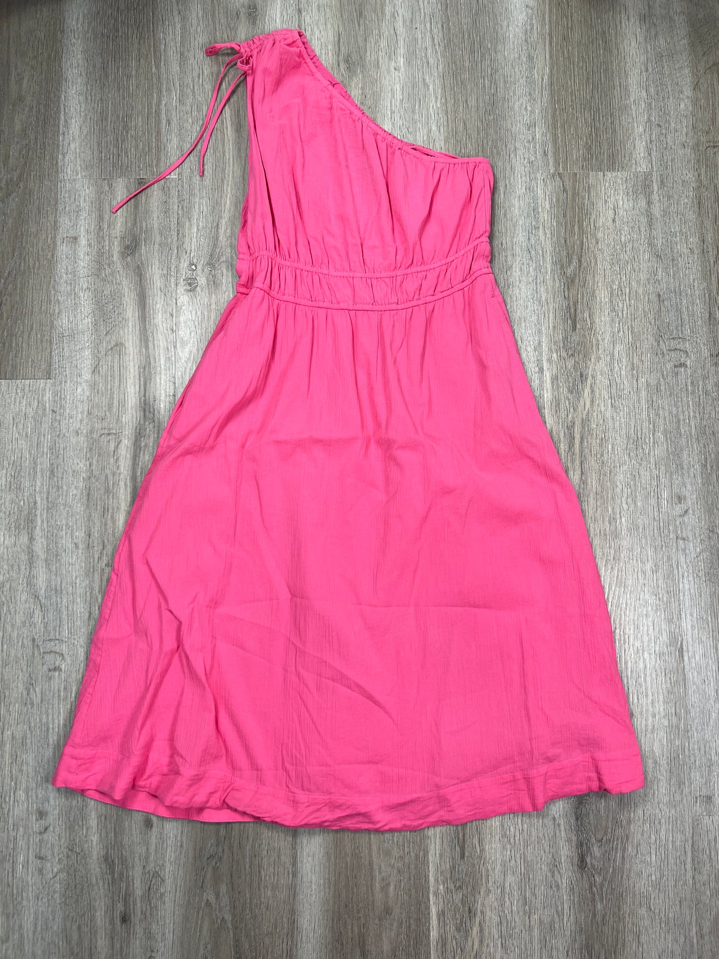 Pink Dress Casual Midi Free Assembly, Size L