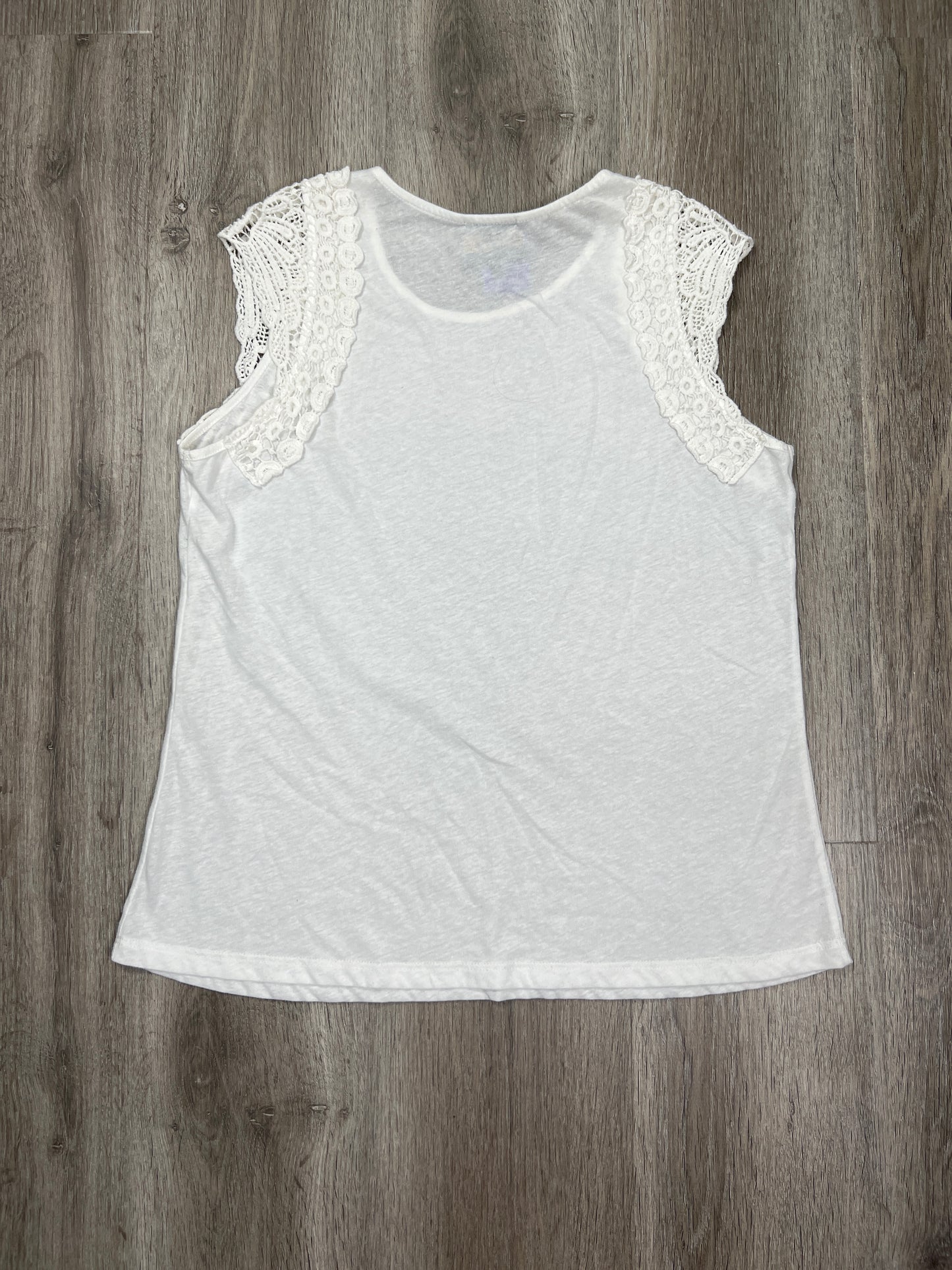 White Top Short Sleeve W5, Size S