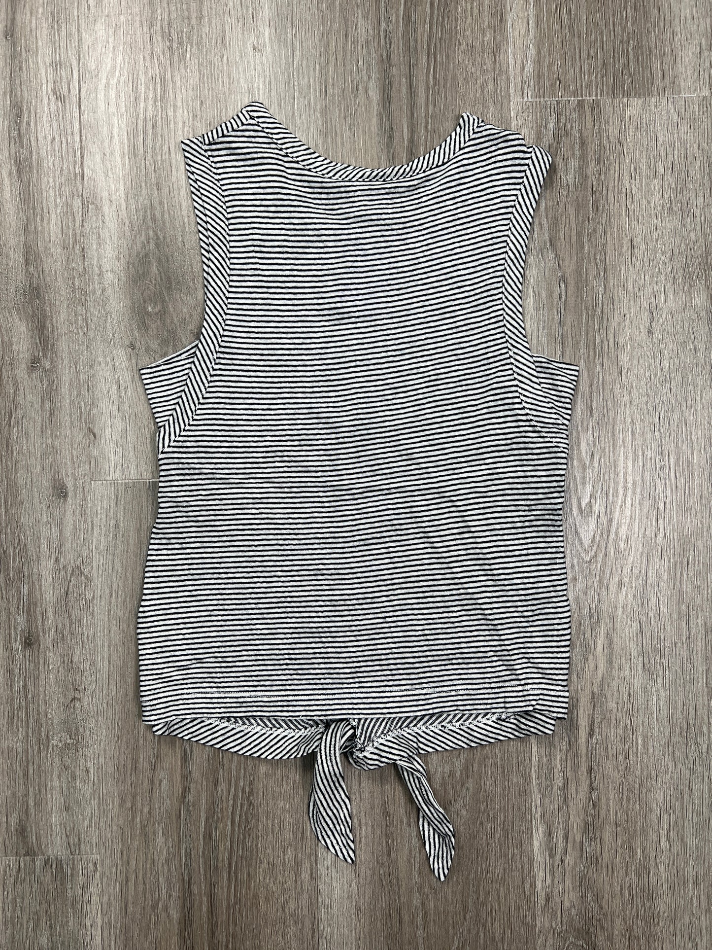 Striped Pattern Top Sleeveless Evereve, Size Xs