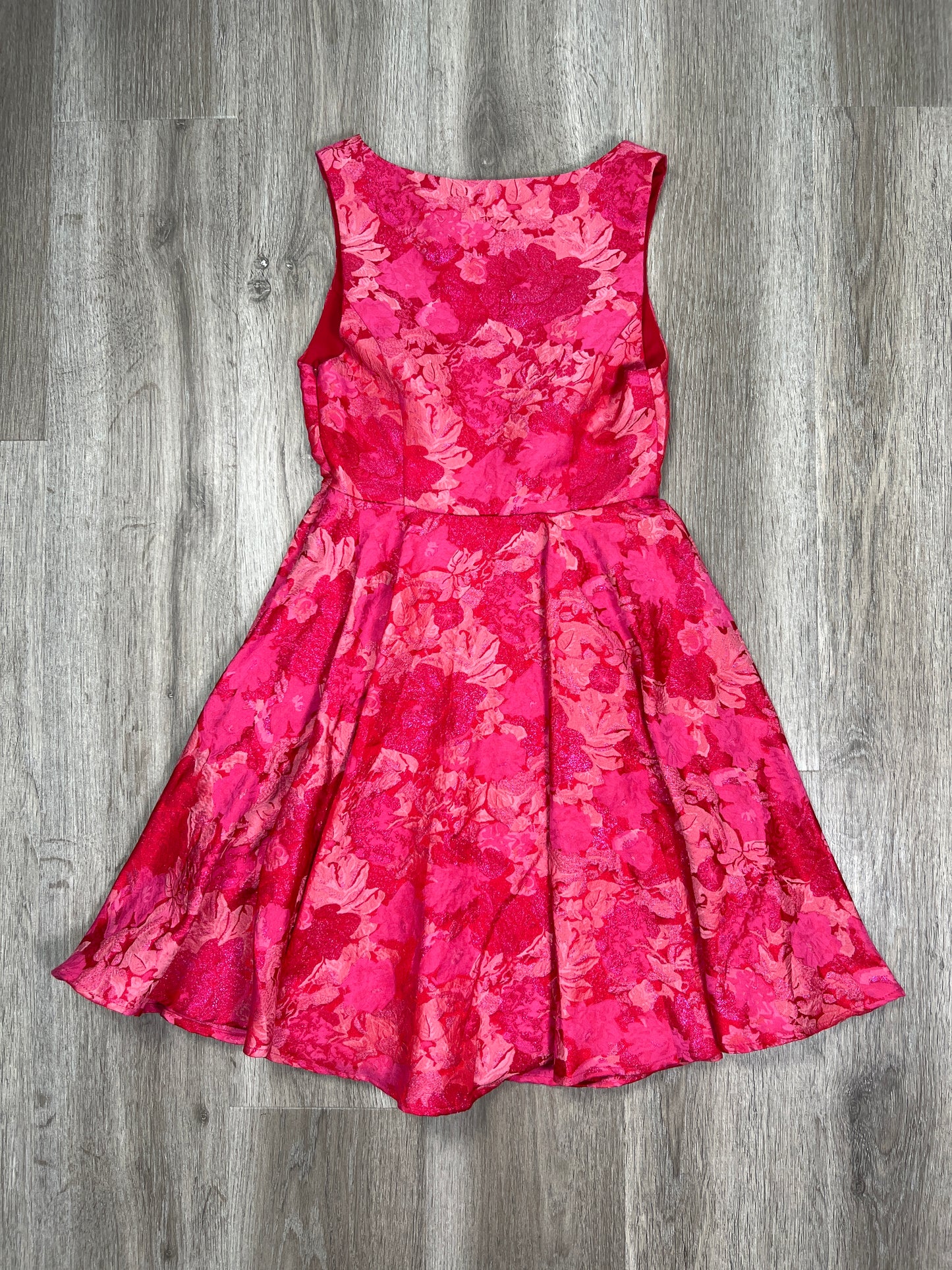 Pink & Red Dress Party Short Eva Franco, Size Xs