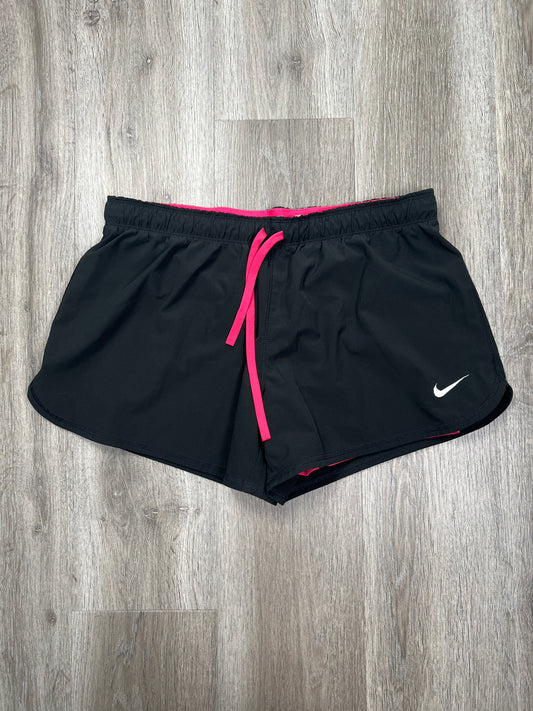 Black & Pink Athletic Shorts Nike Apparel, Size L