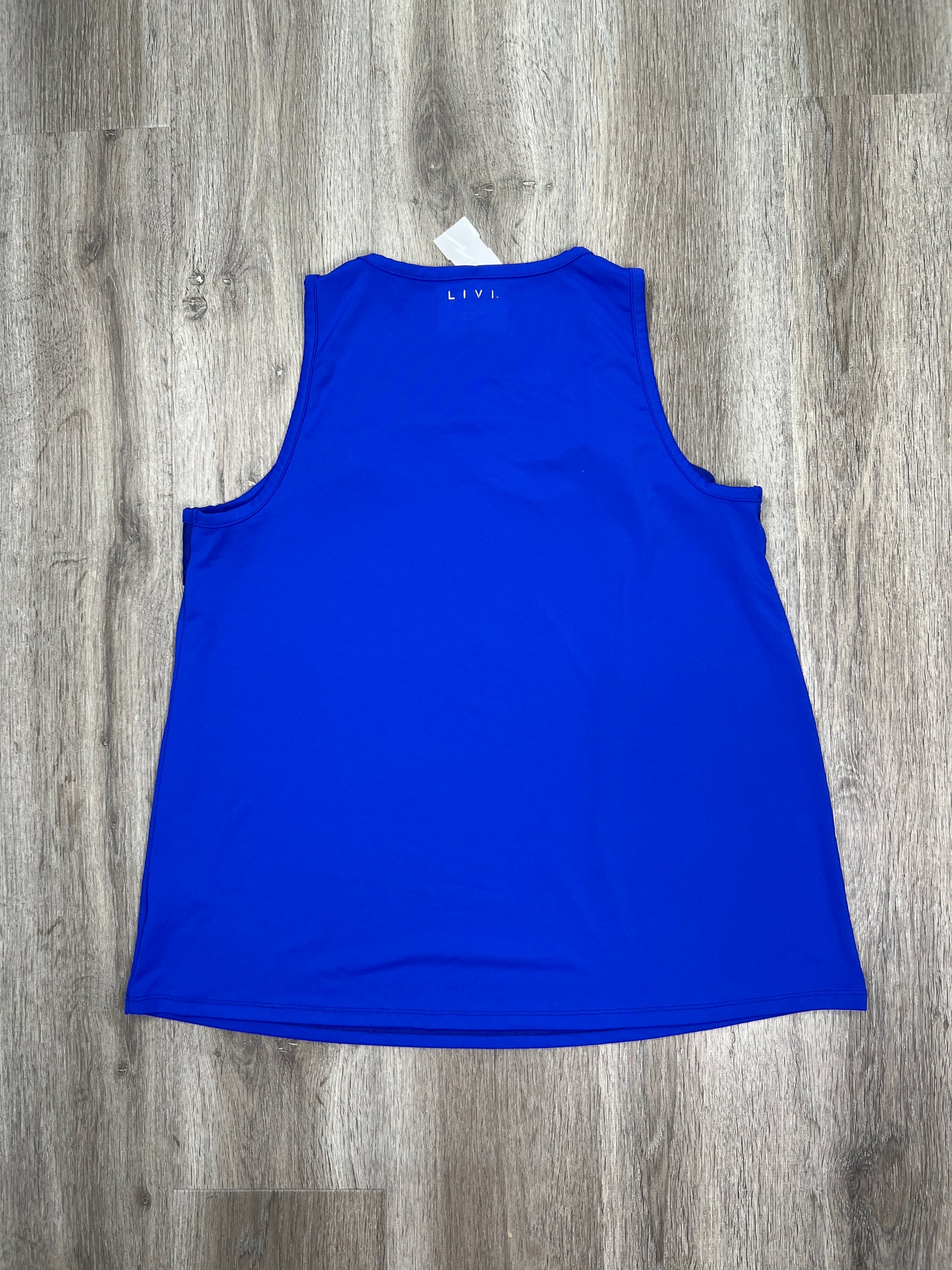 Blue Athletic Tank Top Livi Active, Size Xl