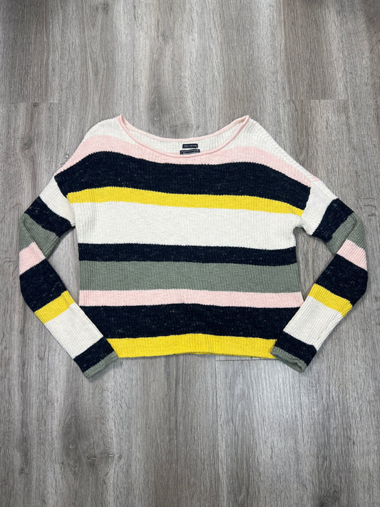 Sweater By Abercrombie And Fitch In Striped Pattern, Size: S