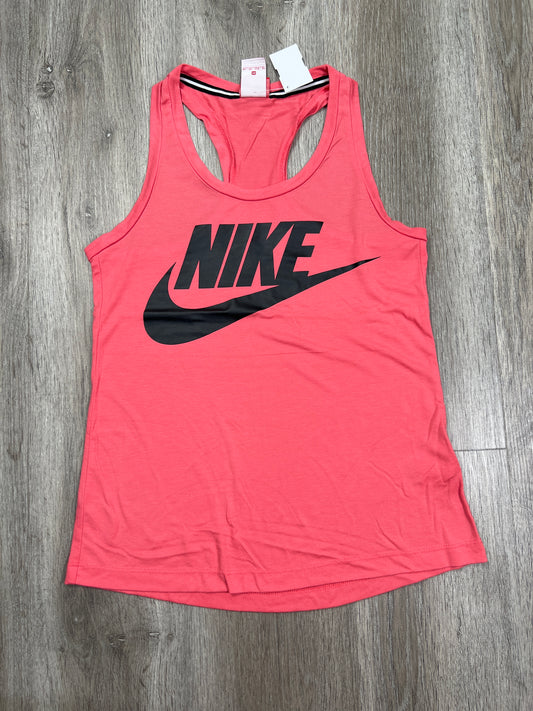 Athletic Tank Top By Nike Apparel In Pink, Size: Xs