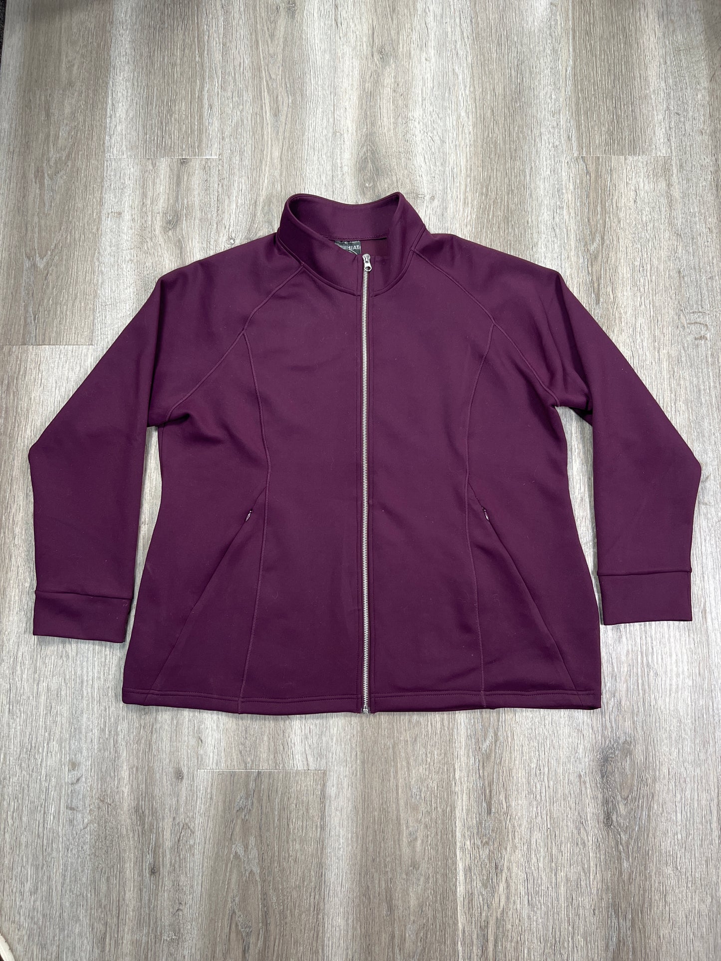 Athletic Jacket By 32 Degrees In Purple, Size: Xxl