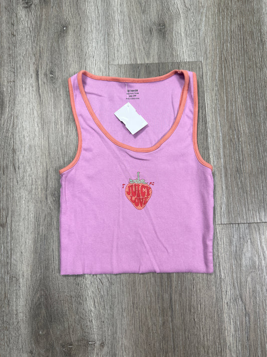 Tank Top By COTTON ON In Pink, Size: Xs