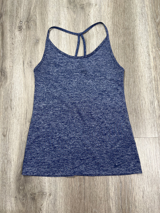 Athletic Tank Top By Nike Apparel In Blue, Size: Xs