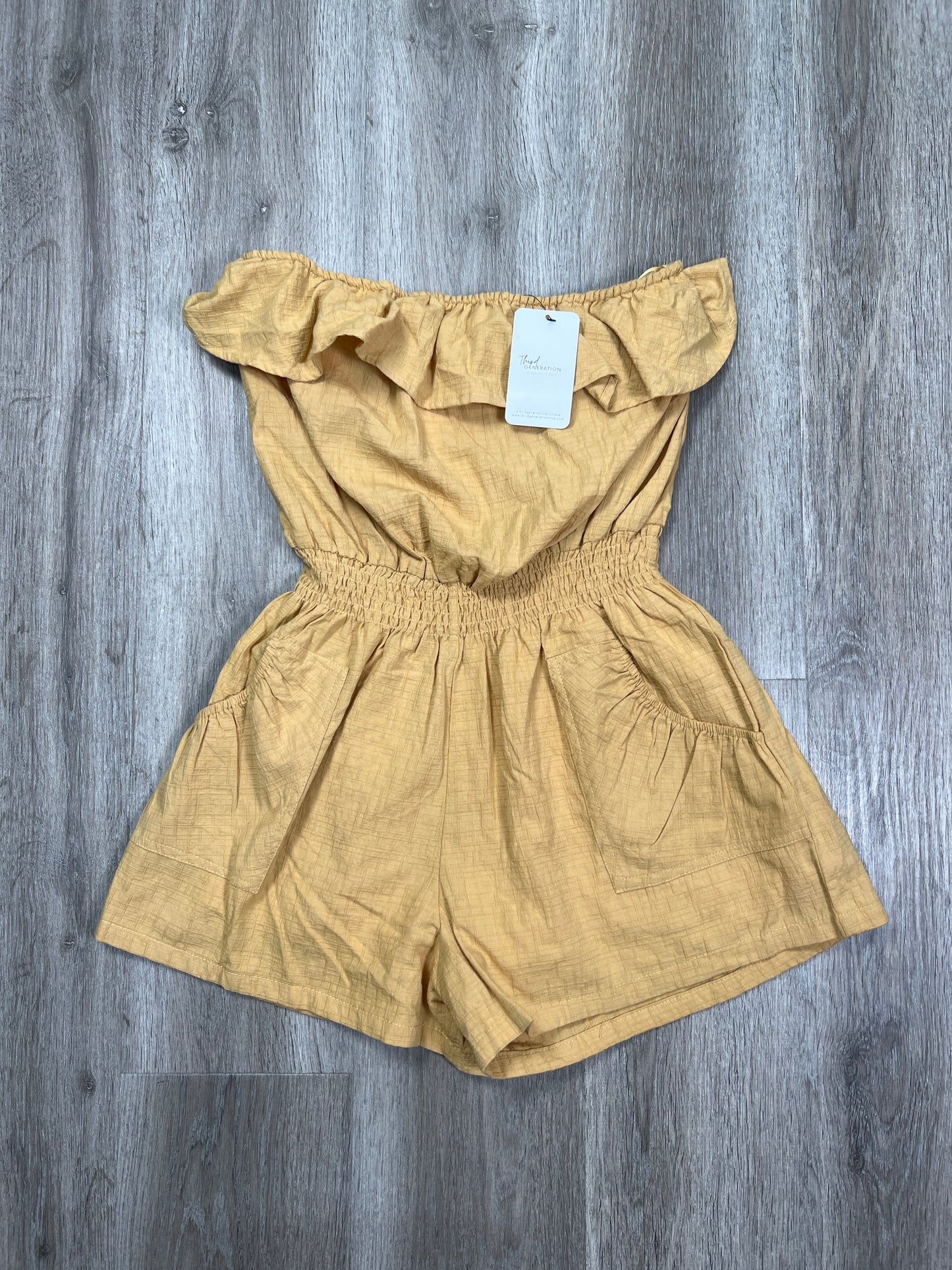 Romper By Promesa In Yellow, Size: M