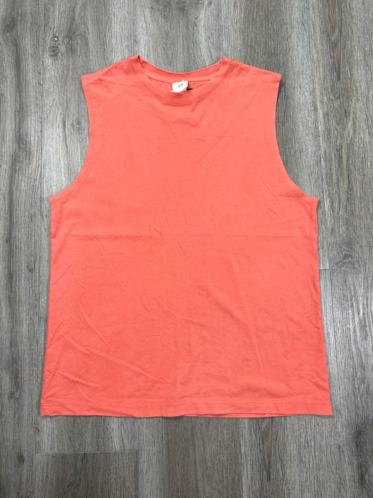 Tank Top By H&m In Coral, Size: S