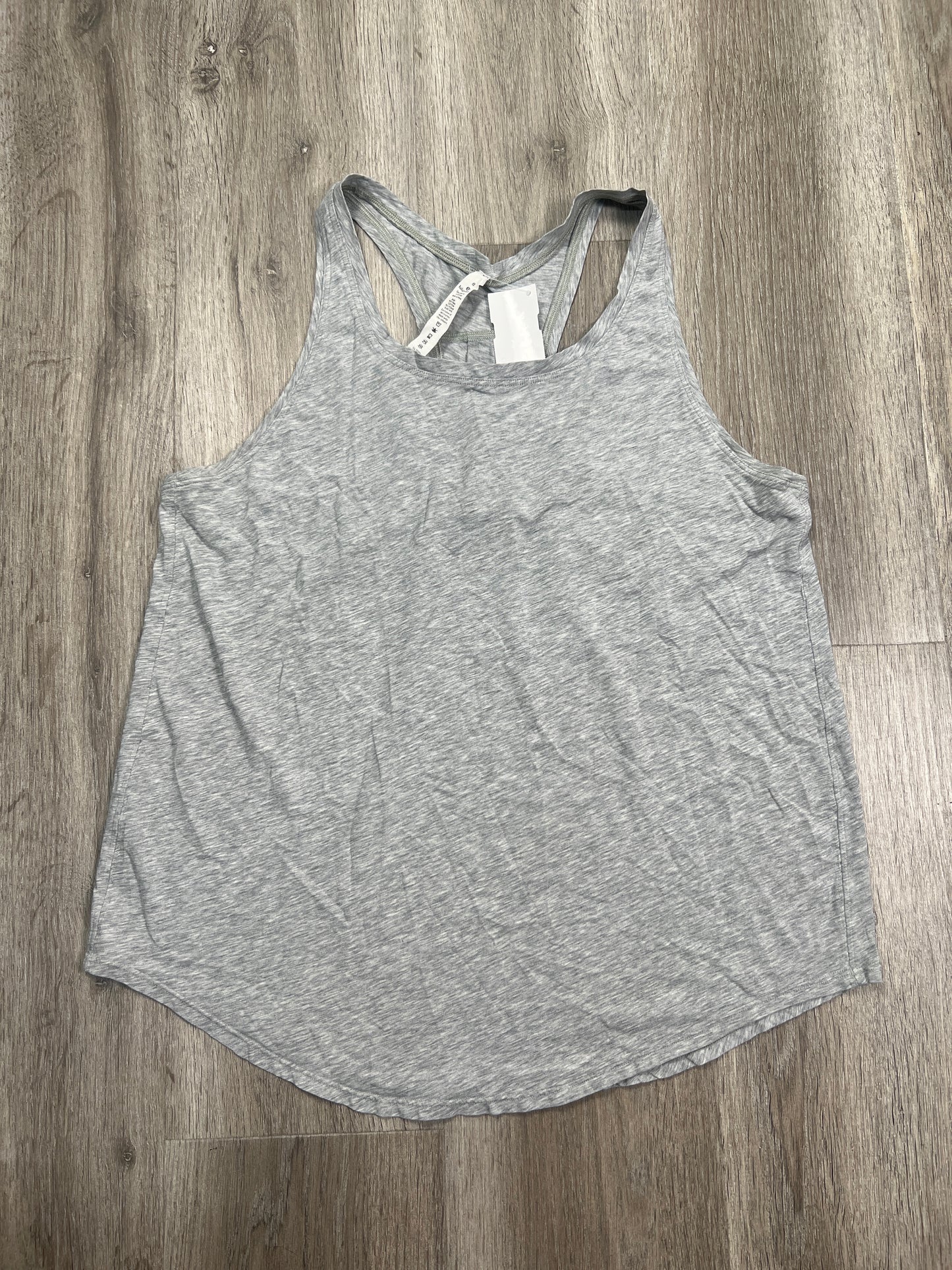 Athletic Tank Top By Lululemon In Grey, Size: M