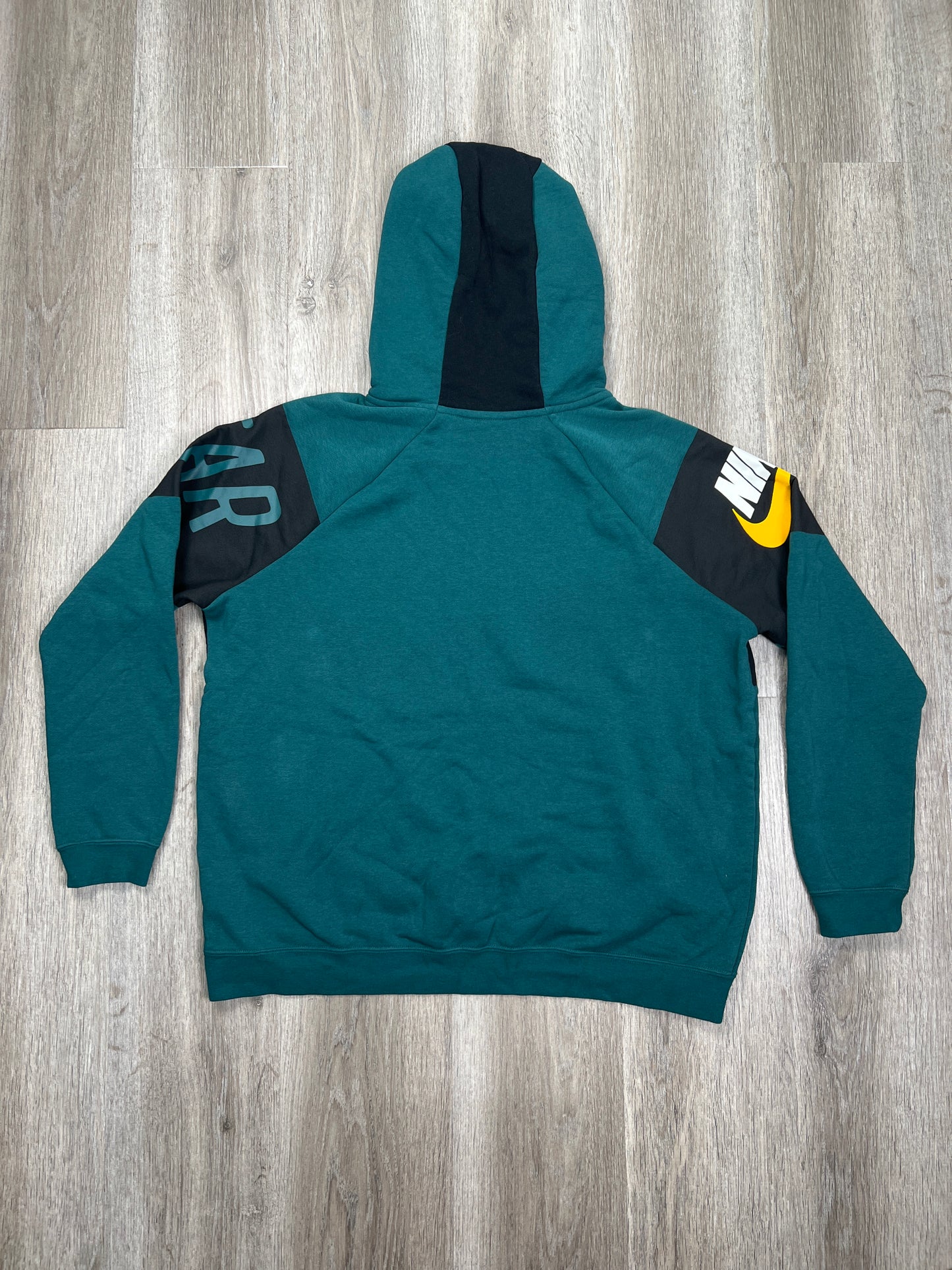 Athletic Sweatshirt Hoodie By Nike Apparel In Teal, Size: Xl