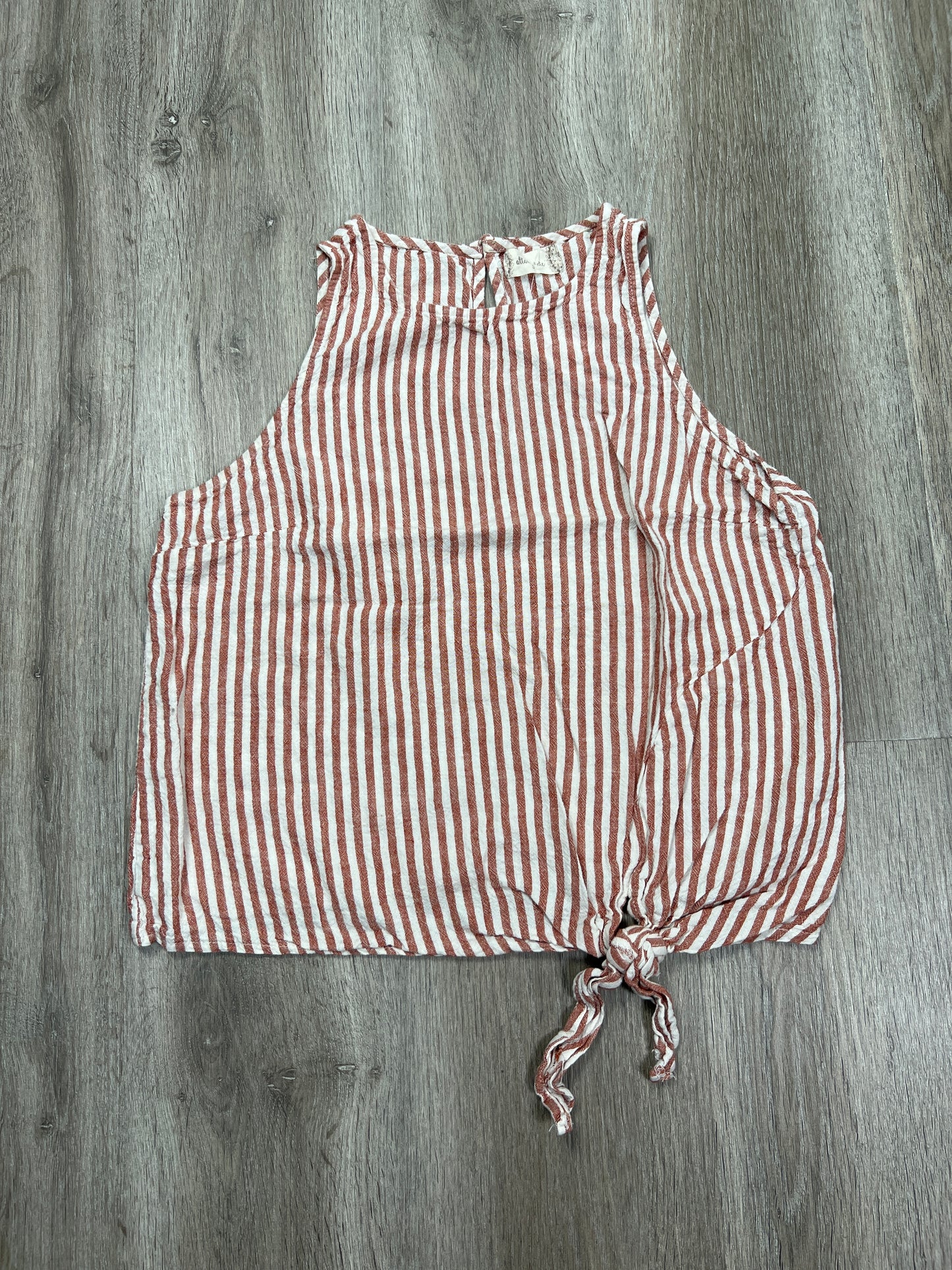 Top Sleeveless By Altard State In Striped Pattern, Size: S