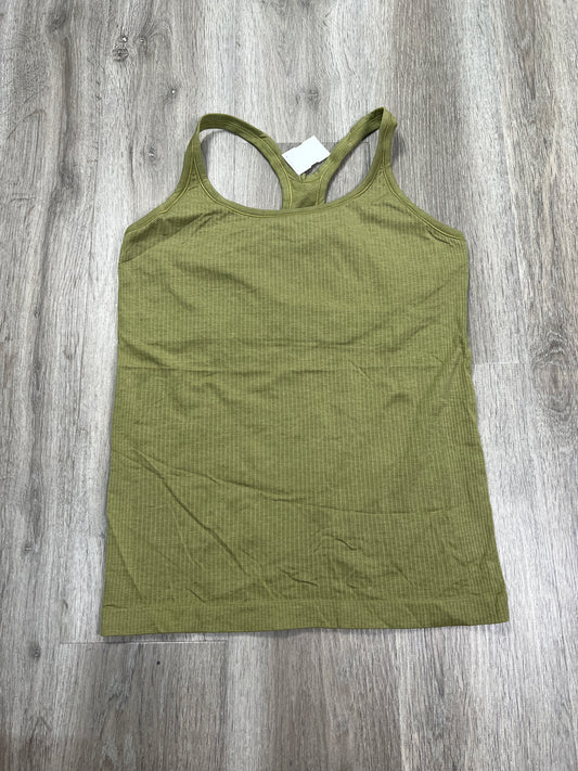 Athletic Tank Top By Lululemon In Green, Size: L