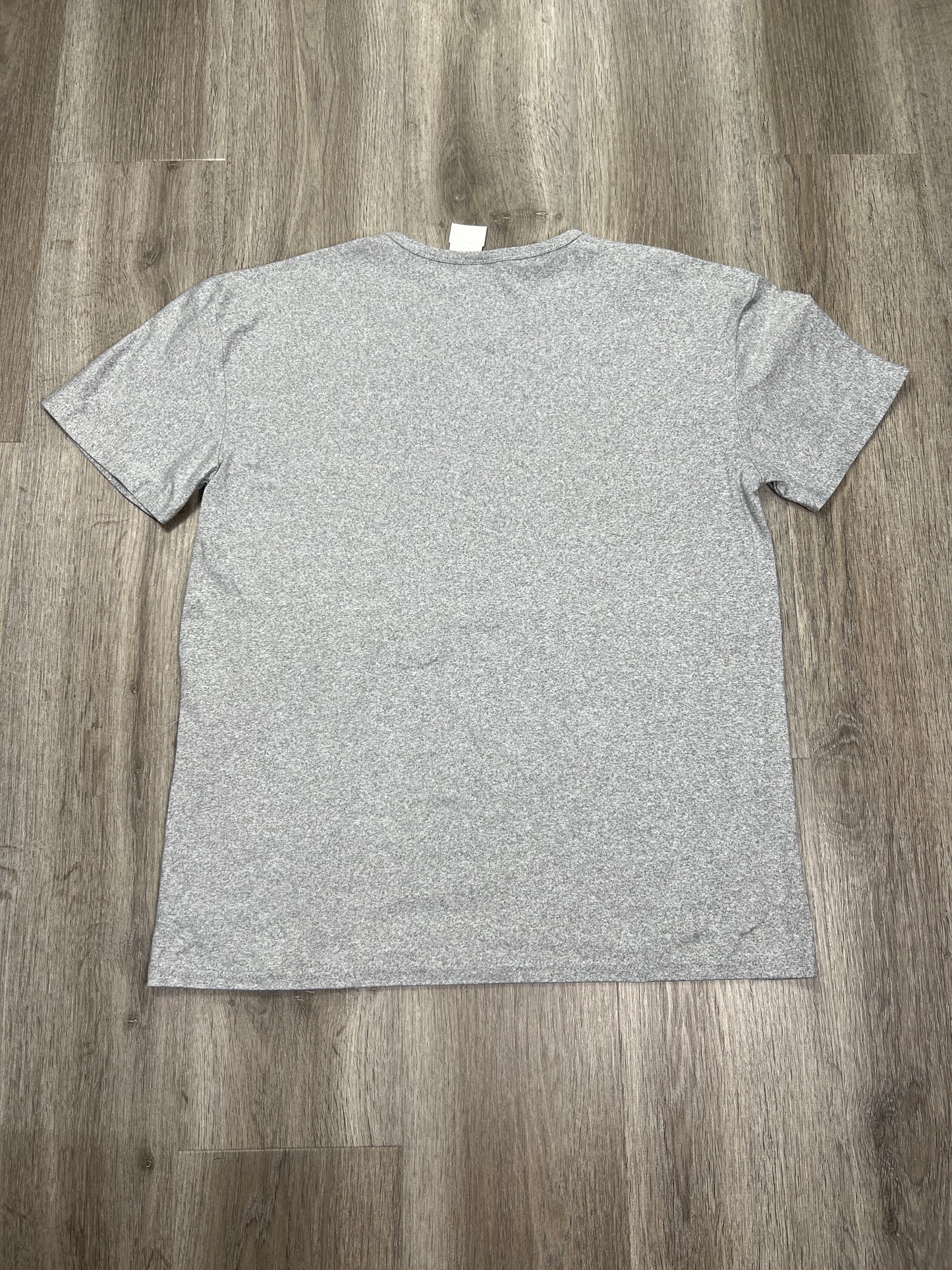 Top Short Sleeve By Clothes Mentor In Grey, Size: Xxl