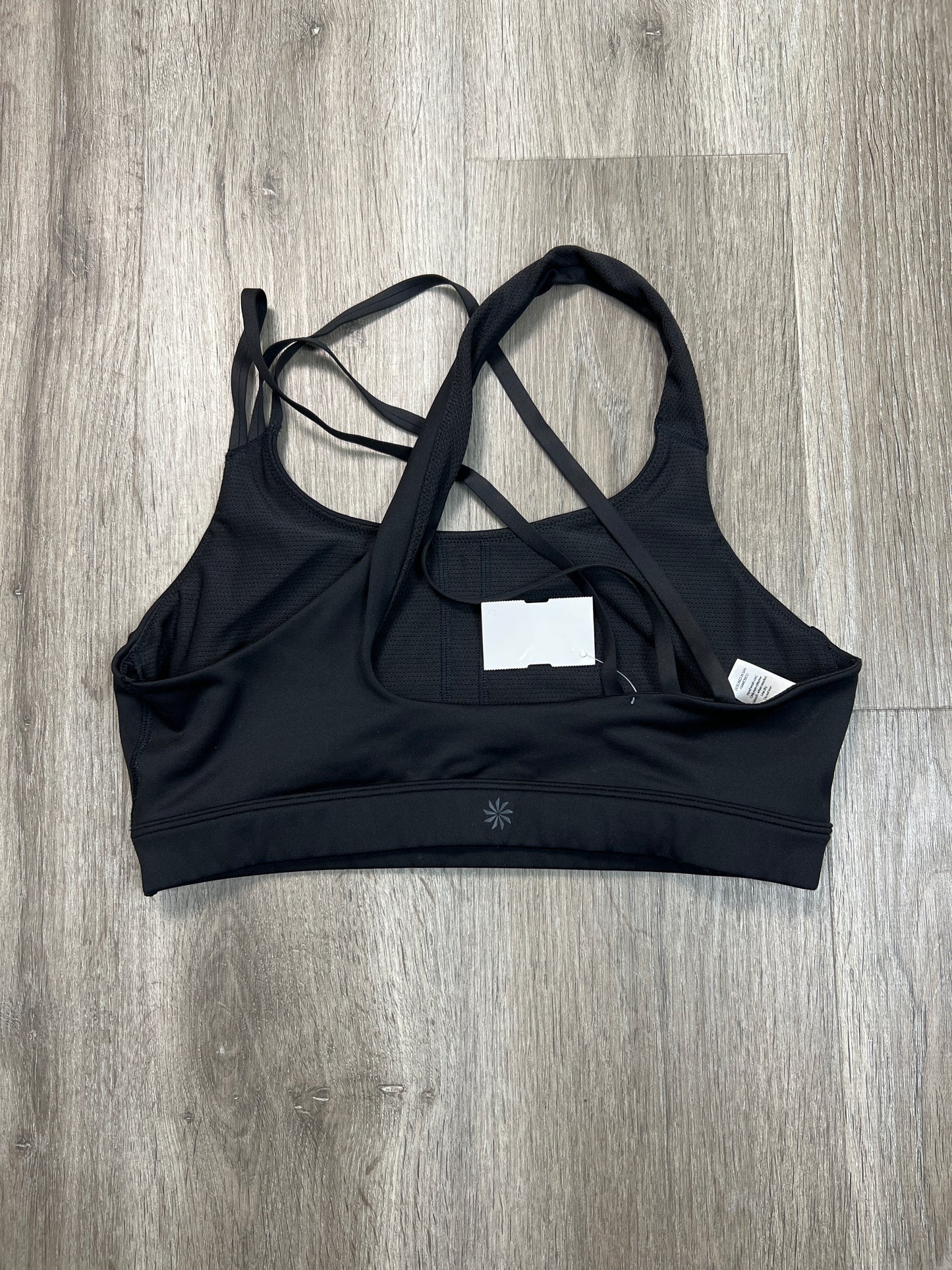 Athletic Bra By Athleta In Black, Size: L