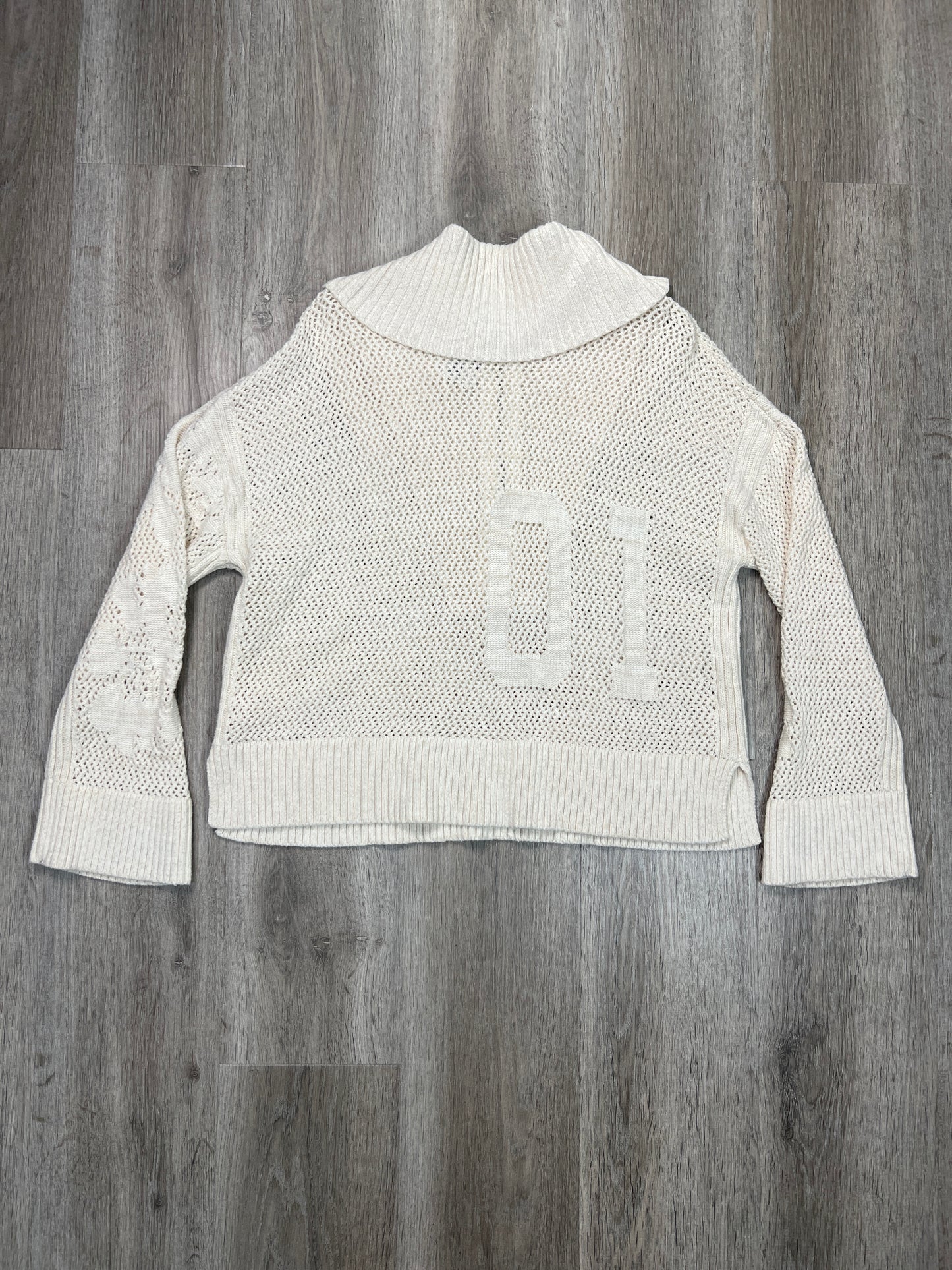 Sweater By Daily Practice By Anthropologie In Cream, Size: L