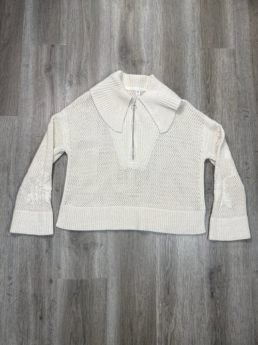 Sweater By Daily Practice By Anthropologie In Cream, Size: L