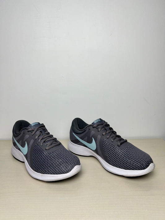 Shoes Athletic By Nike In Blue & Grey, Size: 9.5