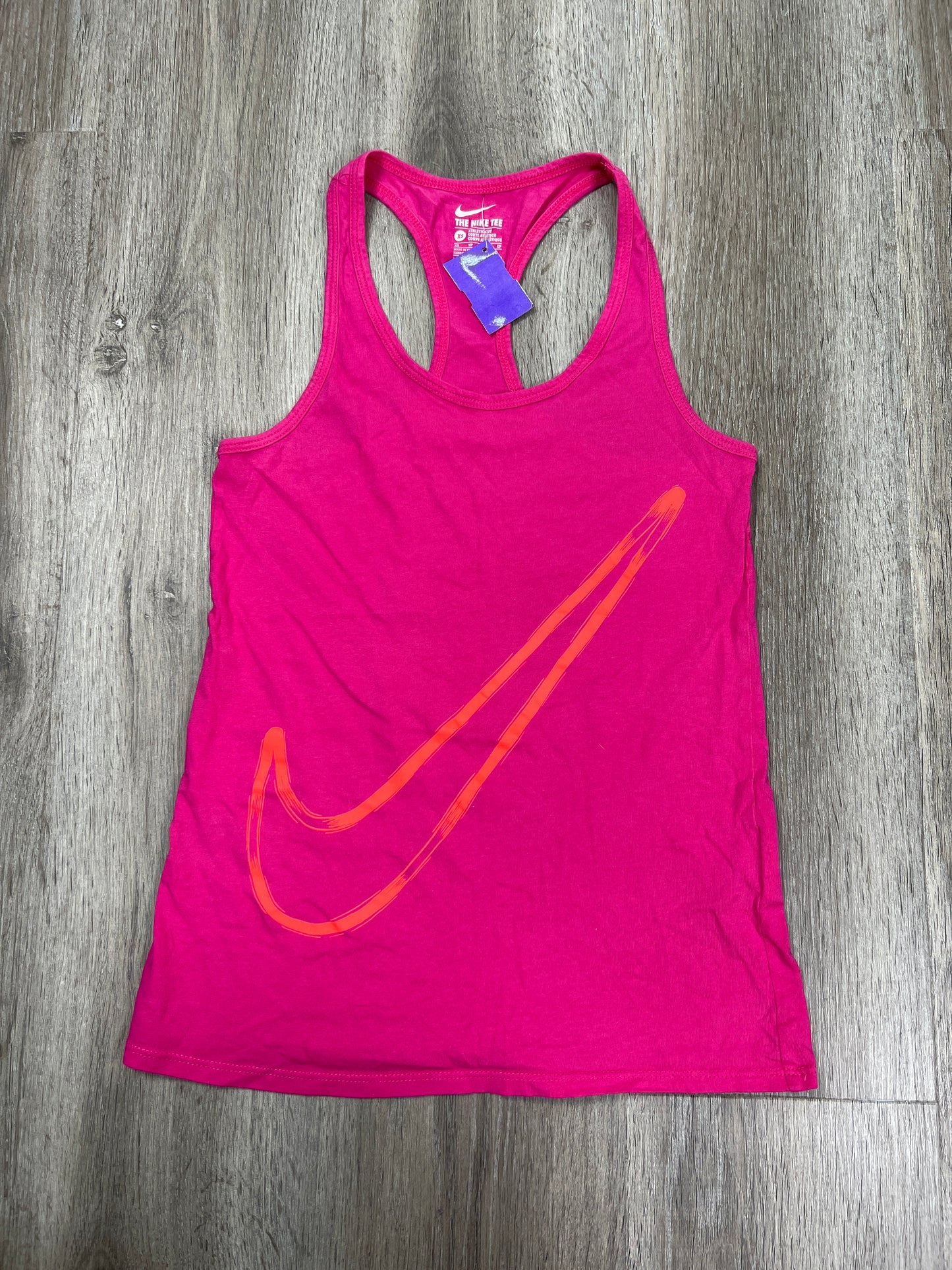 Athletic Tank Top By Nike Apparel  Size: Xs