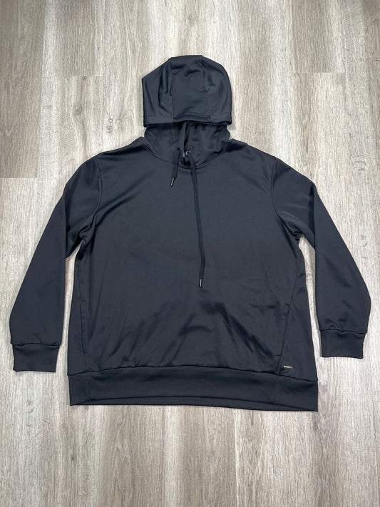 Athletic Sweatshirt Hoodie By Mondetta In Black, Size: Xxl