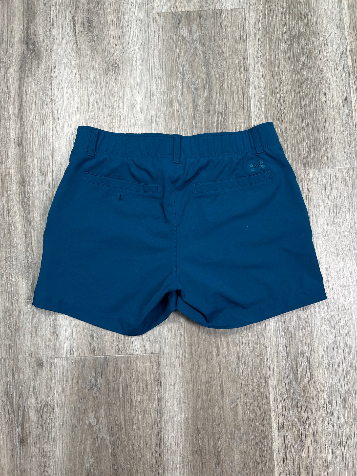 Athletic Shorts By Under Armour In Teal, Size: Xs