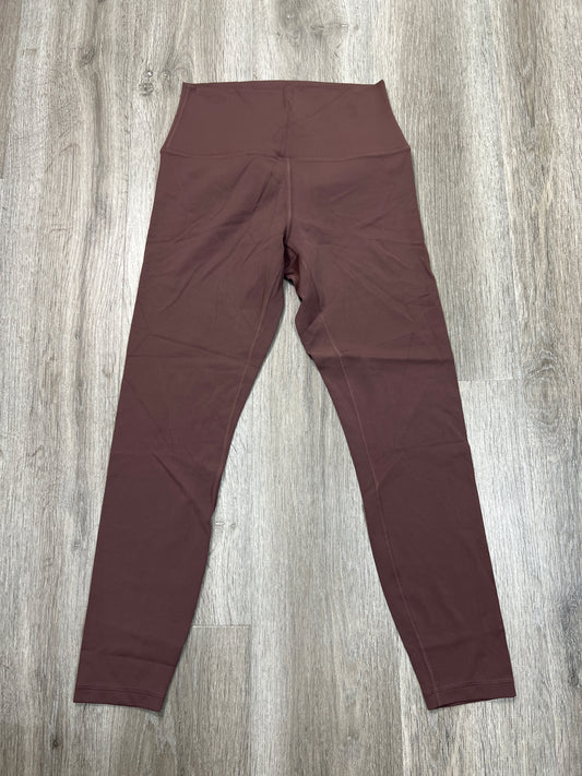 Athletic Leggings Capris By Clothes Mentor In Brown, Size: M