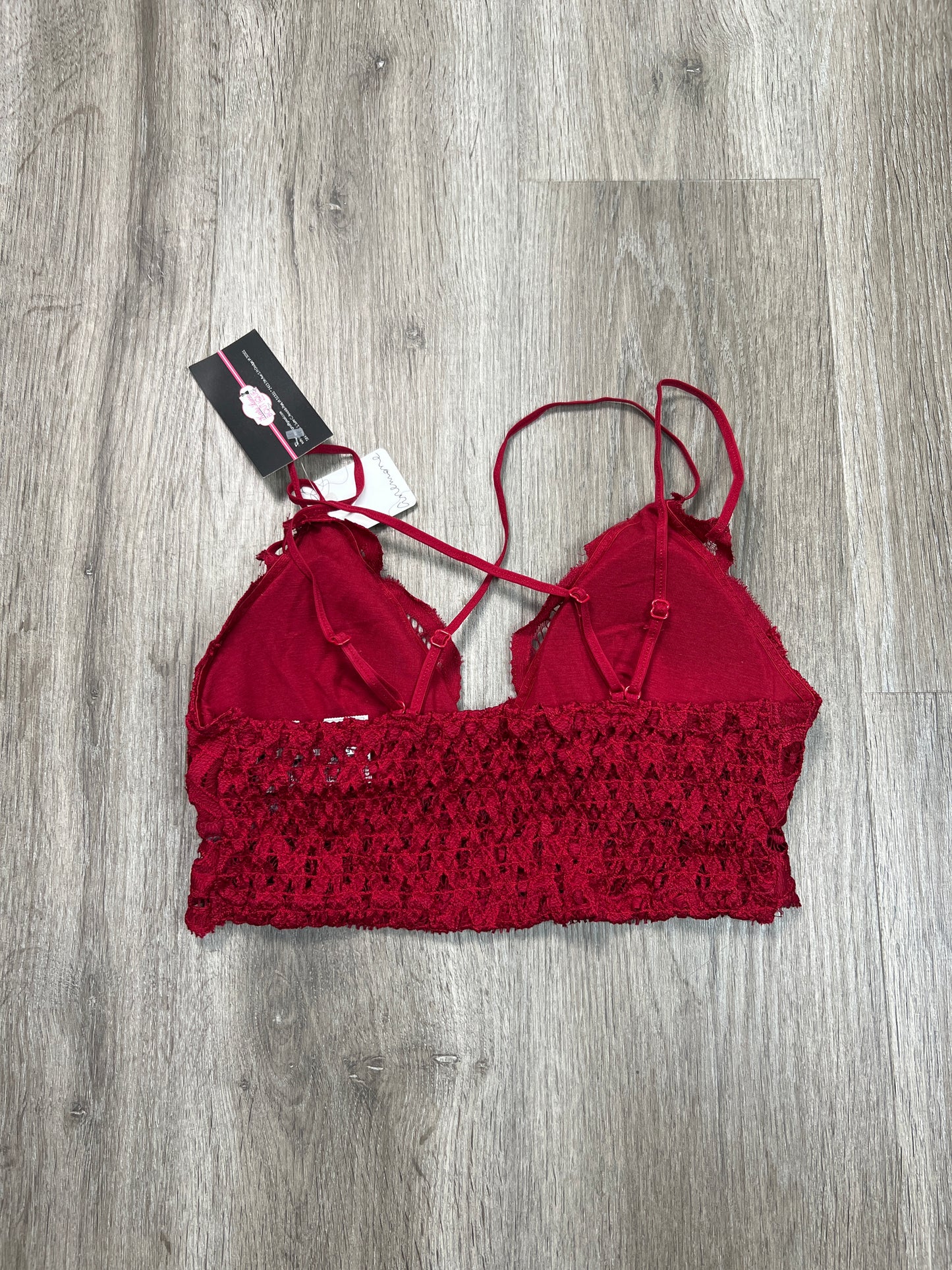 Bralette By ANEMORE In Red, Size: S