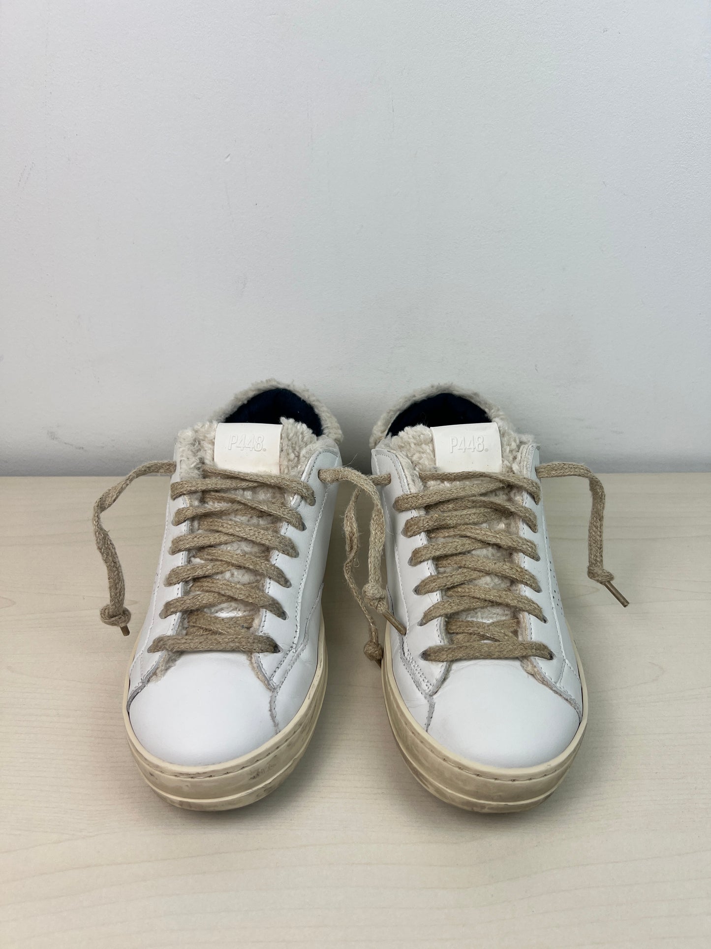 Shoes Sneakers By P448 In White, Size: 7.5