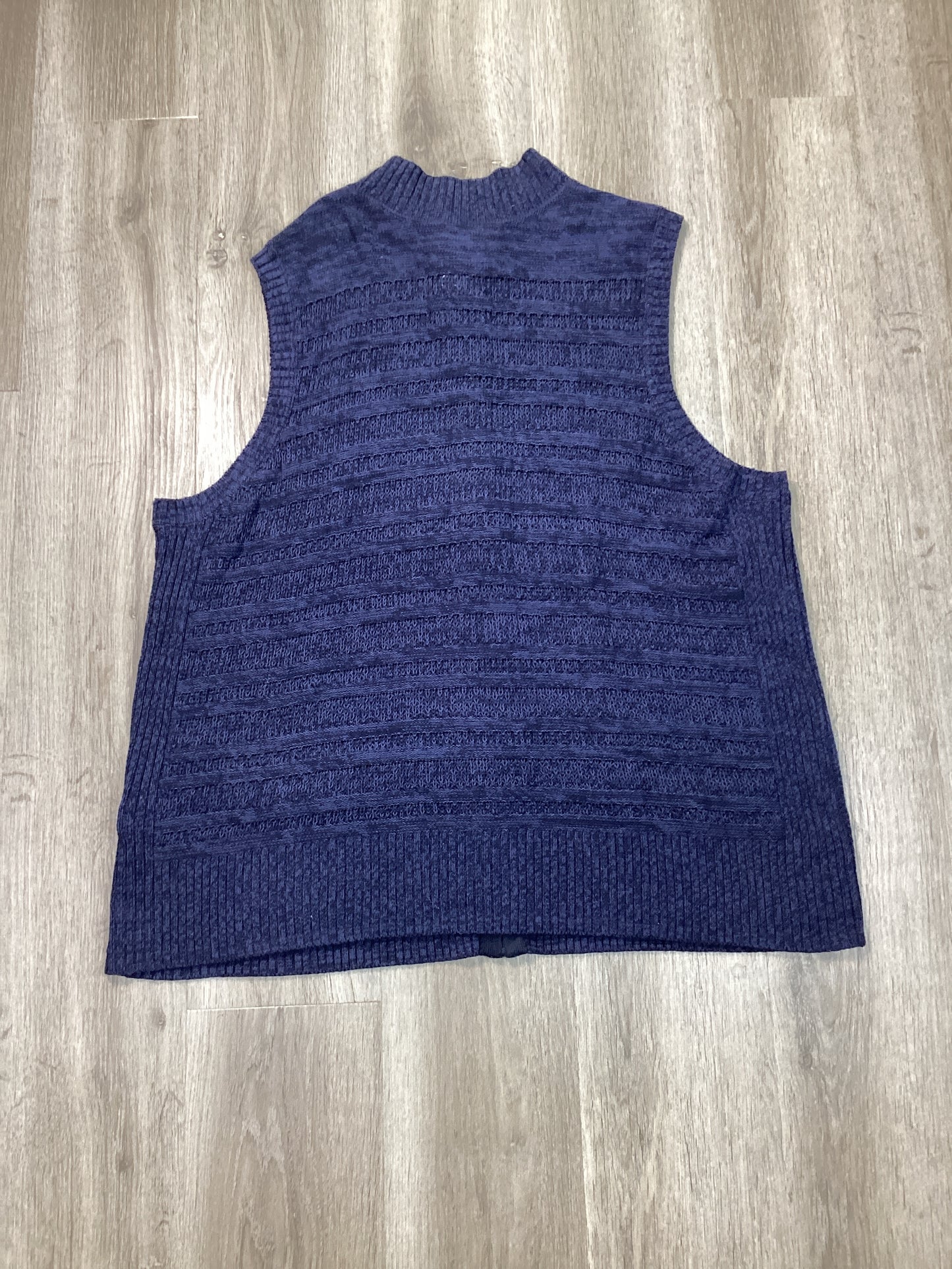 Vest Other By Cj Banks In Blue, Size: 3x