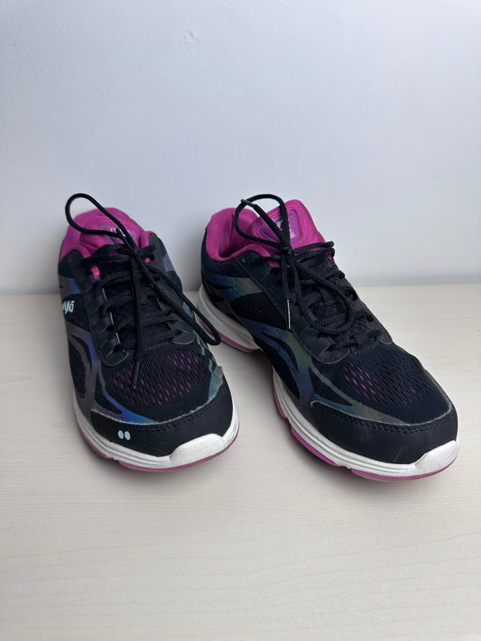 Shoes Athletic By Ryka In Black & Pink, Size: 9.5