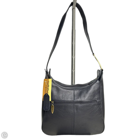 Handbag Leather By AURIELLE, Size: Medium