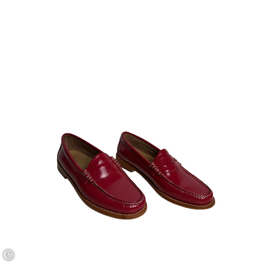 Shoes Flats By Gh Bass And Co In Red, Size: 7