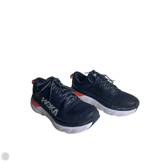 Shoes Athletic By Hoka In Navy, Size: 10