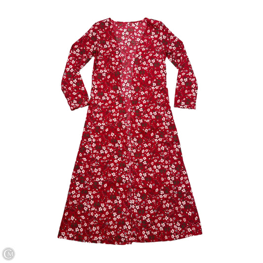 Kimono By Amazon In Floral Print, Size: S