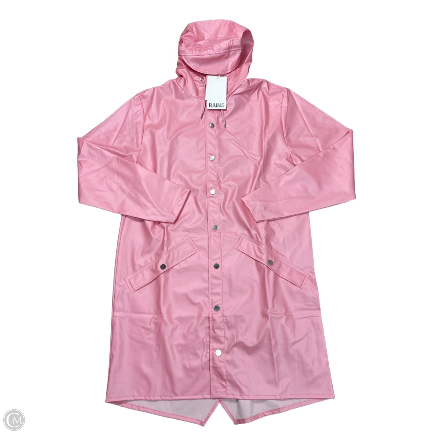 Jacket Windbreaker By RAINS In Pink, Size: S