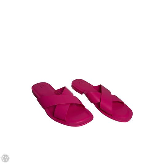 Sandals Flats By A New Day In Pink, Size: 8.5