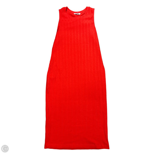 Dress Casual Midi By Nine West Apparel In Red, Size: L