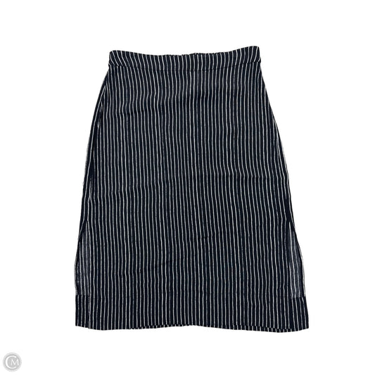 Skirt Midi By Madewell In Striped Pattern, Size: S