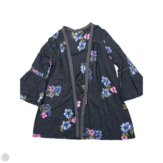 Kimono By Angie In Floral Print, Size: L