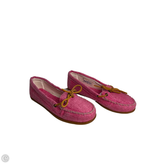 Shoes Flats By Minnetonka In Pink, Size: 6