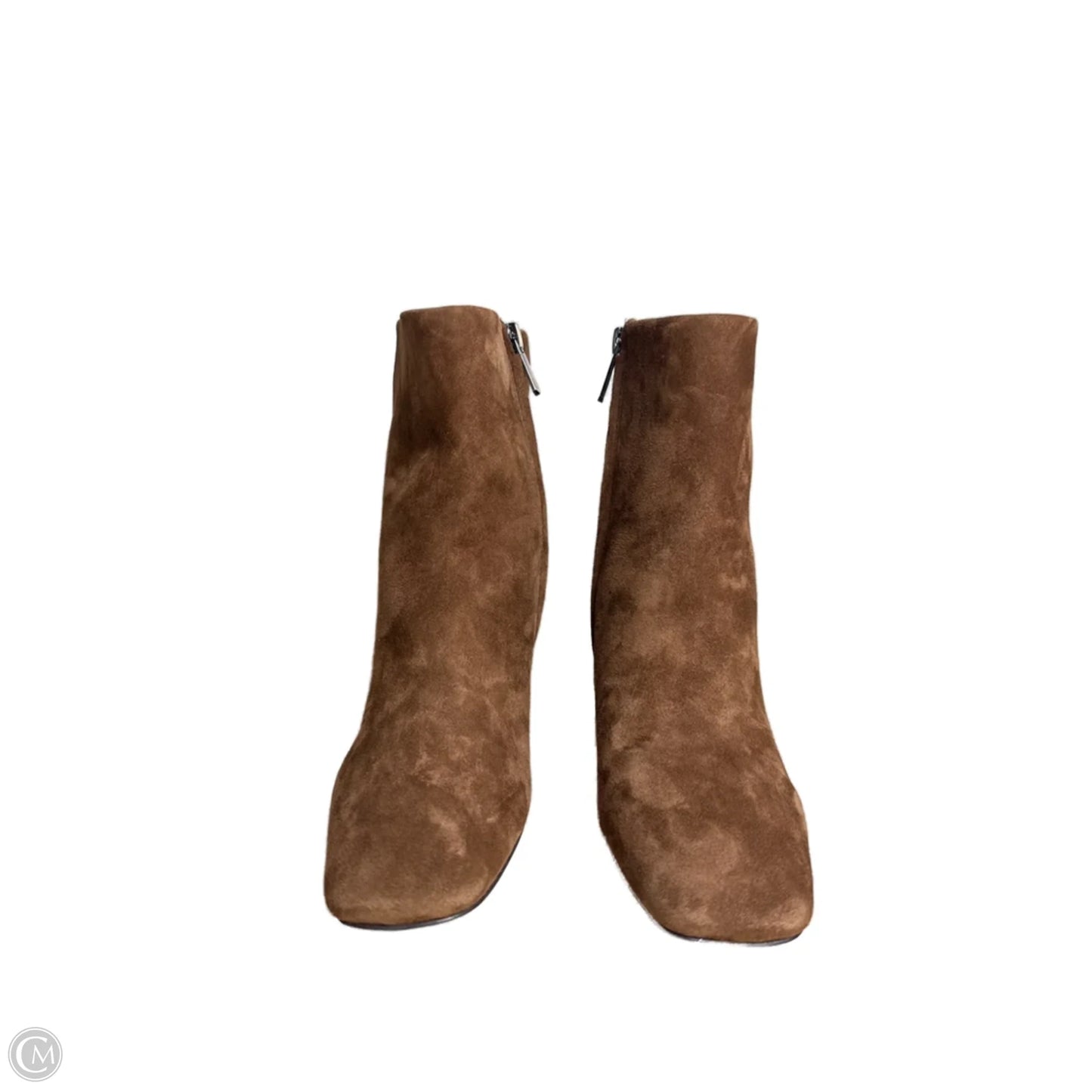 Boots Mid-calf Heels By Sam Edelman In Brown, Size: 5