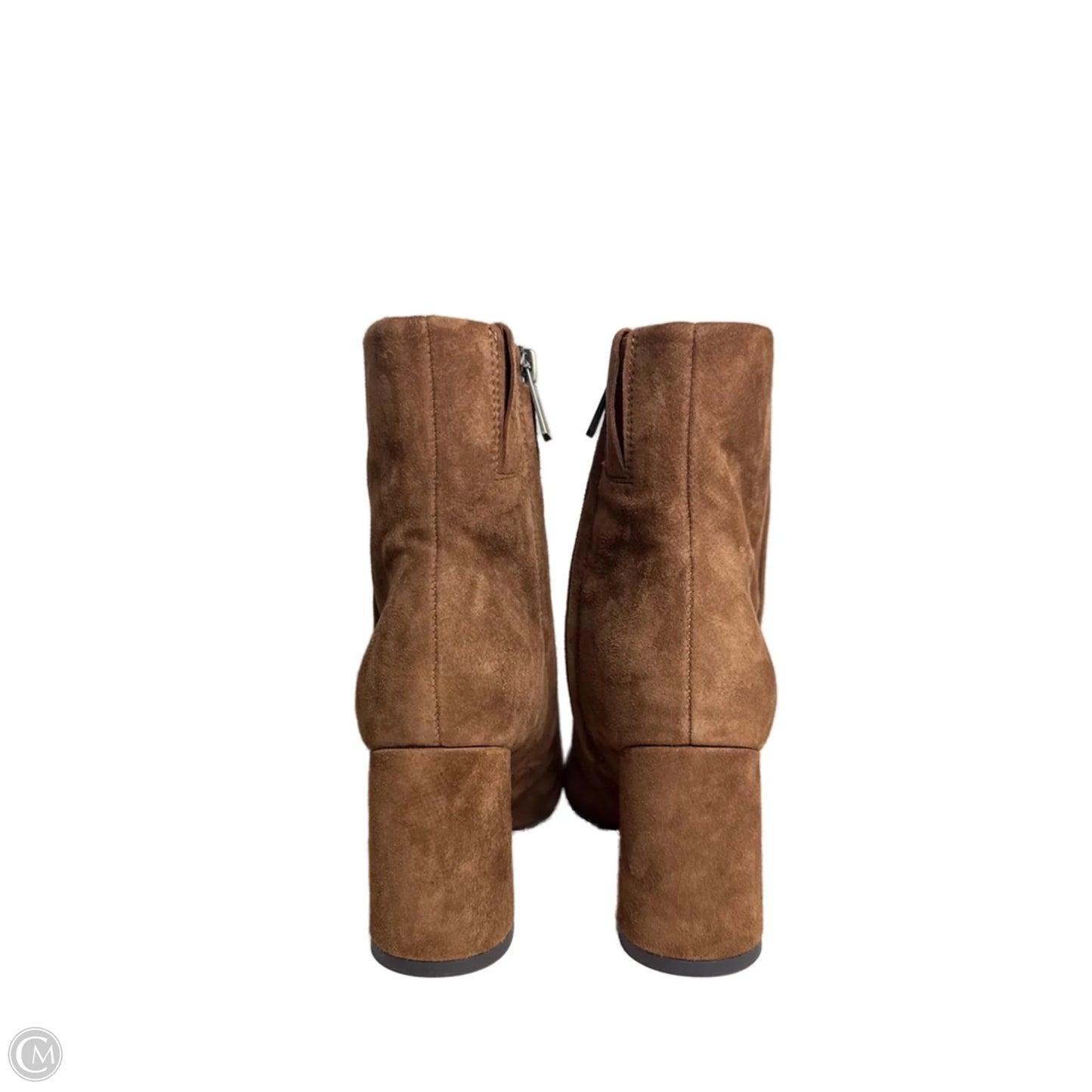 Boots Mid-calf Heels By Sam Edelman In Brown, Size: 5