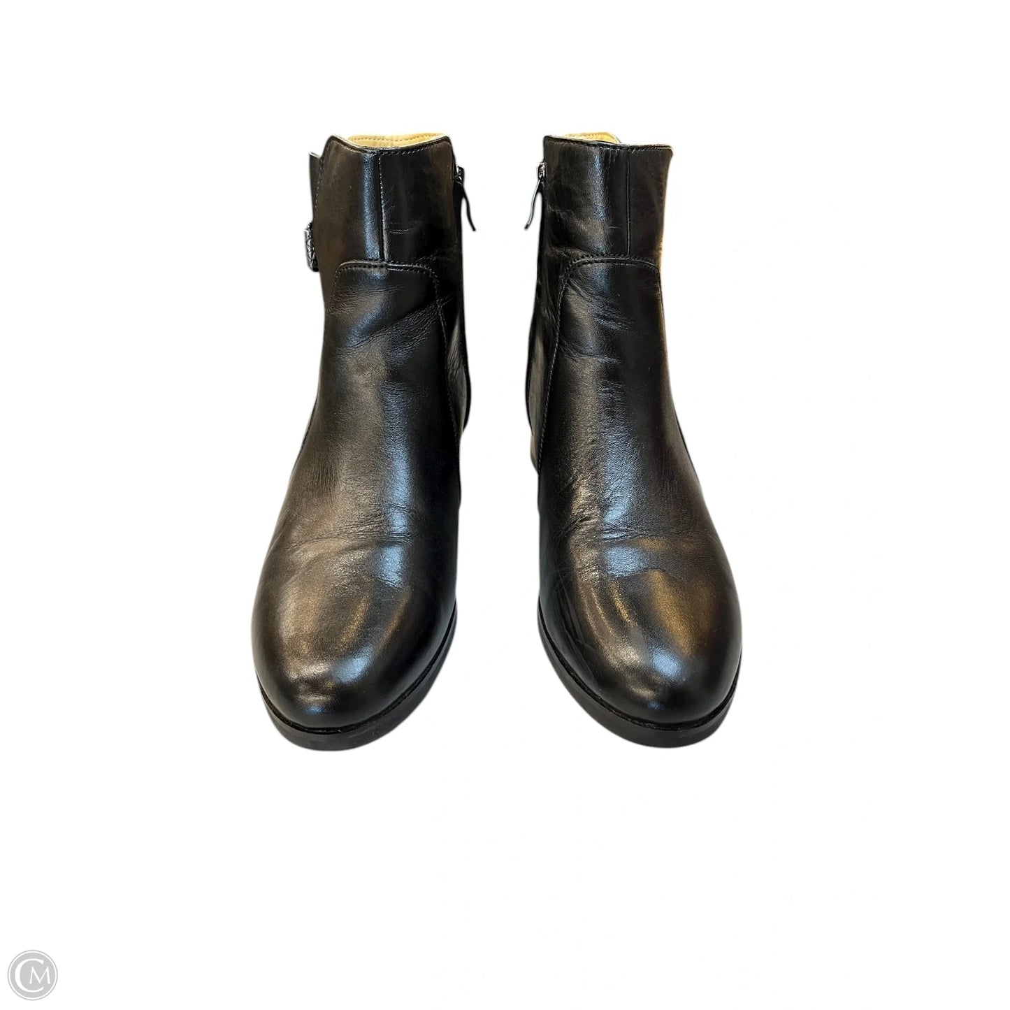 Boots Ankle Heels By Bussola In Black, Size: 11.5