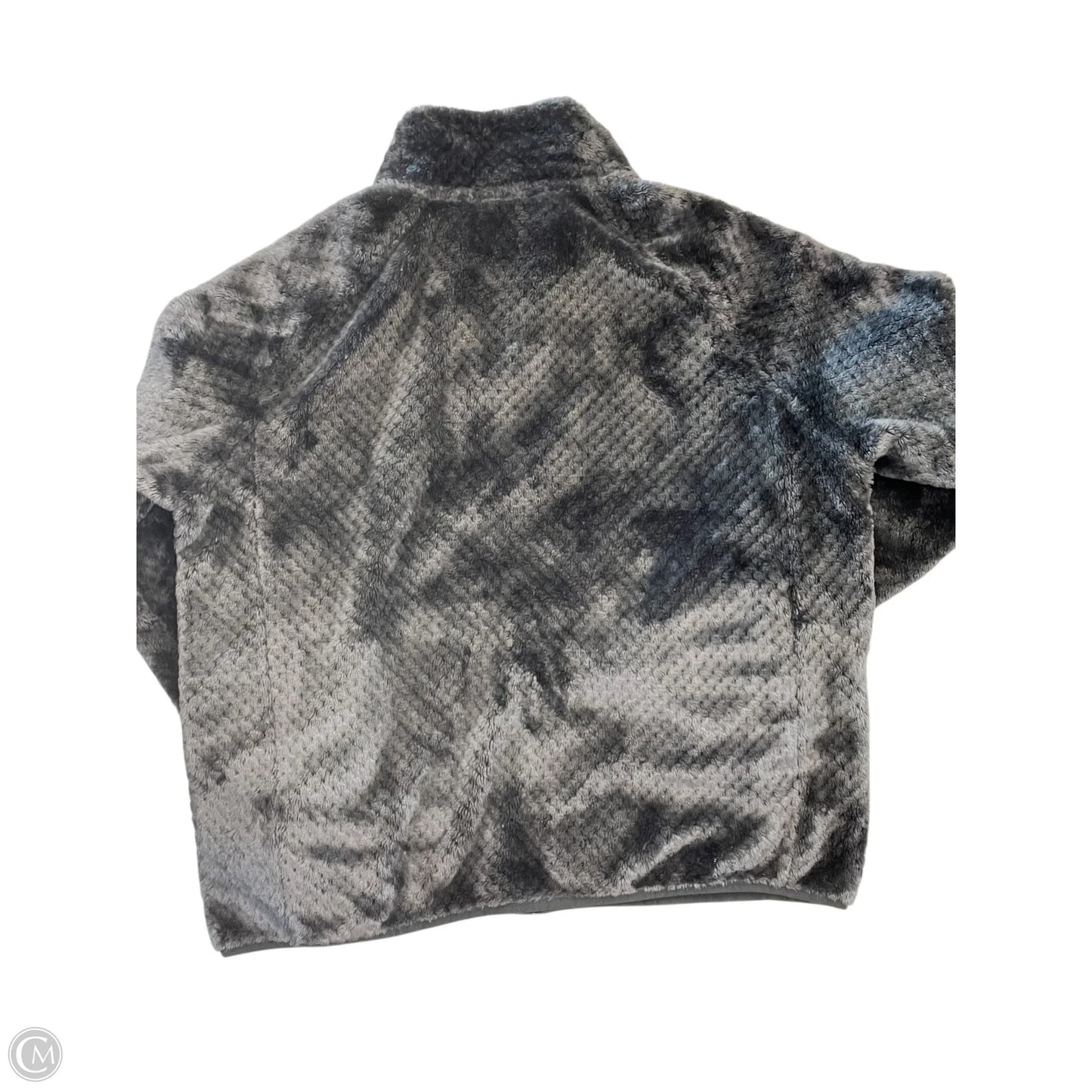 Jacket Fleece By Eddie Bauer In Grey, Size: Xl