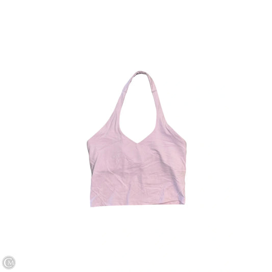 Athletic Tank Top By Lululemon In Pink, Size: M