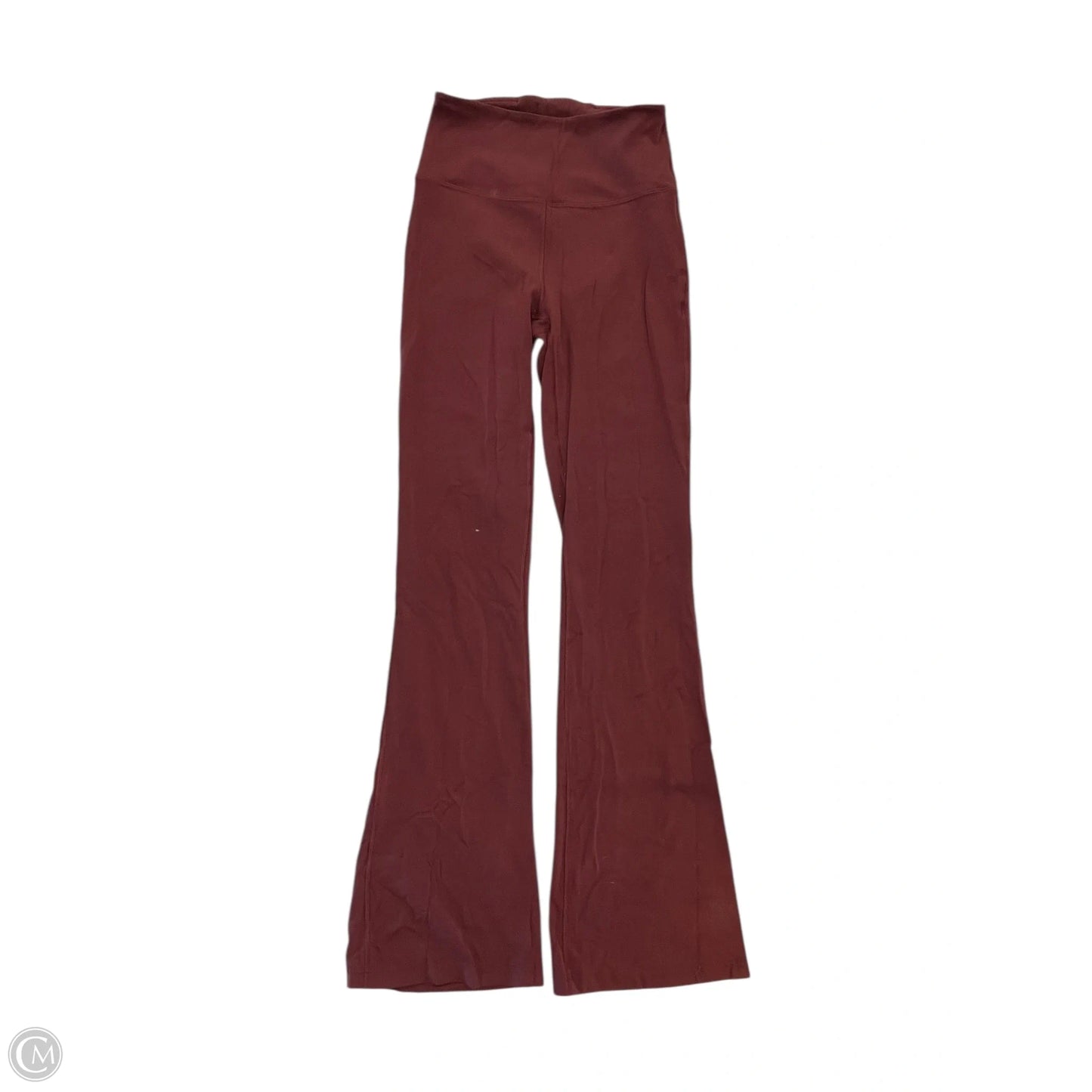 Athletic Leggings By Lululemon In Maroon, Size: S
